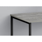Monarch Specialties - 7778 Bureau 40 po - Gris/Metal Noir-Style industriel moderne et compact pour s'adapter à tout espace de travail. Comprends une base en métal blanc robuste.