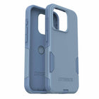 OtterBox - Étui de Protection Commuter Crisp Denim pour iPhone 15 Pro-Côtés texturés pour une poignée sécurisée, vous ne tomberez pas facilement