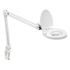 Dainolite - Loupe à LED avec un support blanc-Lampe de bureau