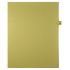 Mark Maker – Onglets séparateurs juridiques beiges, 1/15 onglets, format lettre, sans trous, numéro 185, 25/paquet-Onglets séparateurs beiges, 1/15 onglets