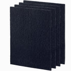 Filtre à charbon actif de rechange/moyen/paq. de 4 pour Fellowes AeraMax 190/200/DX55-Compatible avec le purificateur d’air AeraMax™ 190 / 200 / DX55 de Fellowes®
