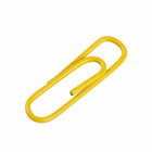 JAM PAPER - Colore norme 1" Trombones, Jaune, 3 Paquets de 100-Ces trombones colores sont parfaits pour organiser des papiers à la maison, à l'ecole ou au bureau