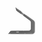 Support incurvé et support mural compatible VESA CTA Digital pour boîtiers de tablette Paragon - Argent-Matériel: Métal