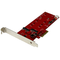 StarTech  Carte contrôleur pour 2 SSD M.2, PCIe-Améliorez le rendement global de votre ordinateur de bureau en ajoutant deux disques électroniques (SSD) M.2