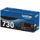 Cartouche de toner Brother TN730, noir, rendement standard-Le paquet comprend une cartouche de toner noir