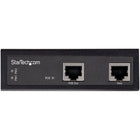 StarTech - Industrial Gigabit Injecteur PoE-CARACTÉRISTIQUES TECHNIQUES: 1 Gbit/s | 48 à 56 V | IEEE 802.3af | 802.3at | 802.3bt 90W max | POH (HDBase-T) | uPoE | Auto-Négociation 10/100/1000 Mbit/s | Montage mural/DIN | Entrée alim redondante