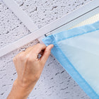 Educational Insights - Filtres lumineux de classe, 2' x 4', Nuages, Ensemble de 4-6