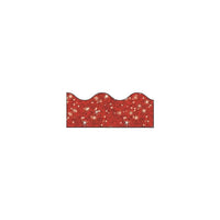 Trend Enterprises Scalloped Sparkle Terrific Tondeuse, rouge, paquet de 60-Des couleurs scintillantes accrocheuses attirent l'attention sur vos messages et documents partout où les gens se réunissent.