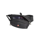 Swiss Gear – Sac de ceinture avec poche RFID, noir-Ceinture ajustable