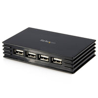 StarTech ® Concentrateur compact USB 2.0 à 4 ports, noir-Ajoutez 4 ports externes USB 2.0 avec jusqu’à 480 Mb/s de bande passante