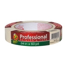 Duck Tape Brand - Ruban de peintre professionnel - 0,94 po x 60 vg-Endos en papier crêpe souple et épais pour empêcher la peinture de migrer
