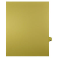 Mark Maker – Onglets séparateurs juridiques beiges, 1/25 onglets, format lettre, sans trous, numéro 93, 25/paquet-Onglets séparateurs beiges, 1/25 onglets