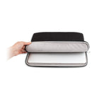 JCPal - Pochette de style professionnel pour MAcBook Air, MacBook Pro, 13 po, noir-Modèe de housse avec poignée