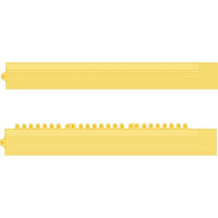 Wearwell – Rebords de sécurité modulaires, série 24/Seven Comfortable, simples à utiliser, 3 po x 39 po, mâle CFR, jaune-Les modules de 3 pi x 3 pi sont emboîtables de tous les côtés pour couvrir de grandes surfaces, ou peuvent servir sur des postes de travail individuels