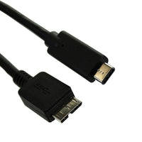 BlueDiamond – Câble USB 3.0, C mâle vers Micro B mâle, 3 pi (80123)-Notre nouveau connecteur réversible de type C se branche correctement à tous les coups!