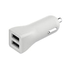 Chargeur allume-cigare USB Dual Tech de base - Gris-Prévention de court-circuit