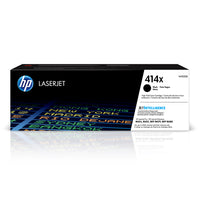 HP - Cartouche de toner d'origine LaserJet 414X (W2020X), haut rendement, noir-Couleur : noir