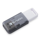 Verbatim - Clé USB 3.2 Gen 1 SeaGlass 128 Go, Grise-L’interface USB 3.2 Gen 1 est jusqu’à 10X plus rapide que l’USB 2.0 tout en étant compatible avec les ports USB 2.0