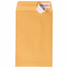 JAM Paper - Enveloppes recyclées à extrémité ouverte de 6 x 9 pouces avec fermeture à décoller et à sceller - Kraft brun Manille - paquet de 50-Taille: 6 x 9 pouces