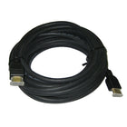 TygerWire – Câble HDMI mâle à mâle de 25 pi, 2,8 x 7,1 x 9,4 po, noir-TygerWire – Câble HDMI haute qualité de 25 pi, 1,4 v compatible avec le 3D