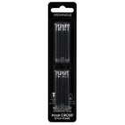 Cartouche d'encre pour stylo plume compatible Merangue Cross - Noir - Paquet de 6-Recharge de type croix ; encre noire