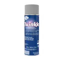Nettoyant et poli pour l'acier inoxydable Diversey Twinkle - Odeur citron - 482 g-Escaliers mécaniques, ascenseurs, éviers, comptoirs, cuisinières, abreuvoirs, robinets chromés, portes et moulures de douche en aluminium, rampes en laiton et jardinières décoratives