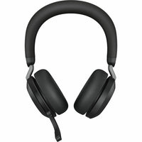 Jabra - Casque Evolve2 75 UC Bluetooth USB Type-A-Casque d’écoute de bureau, Bluetooth 5.2, portée : Jusqu’à 30 m (100 pi)