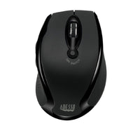 Adesso - iMouse M209B Souris optique ergonomique sans fil-2,4 GHz Avec la technologie sans fil RF 2,4 GHz, vous pouvez travailler sous n'importe quel angle et à une distance allant jusqu'à 30 pieds
