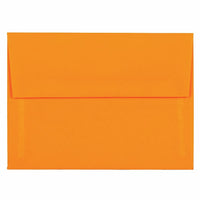 JAM Paper Enveloppe de papier Brite Hue, orange vif ultra, 4 3/4 x 6 1/2 po, paq./1000-Dimensions : 4,75 haut. x 6,5 larg. x 0,1 prof. (po)