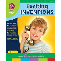 Livre numérique : Exciting Inventions (format PDF, téléchargement pour 1 utilisateur), ISBN 978-1-55319-139-1, 4e à 8e année-Vous recevrez deux courriels : un confirmant toute la commande et l'autre avec un bouton Download Software (Télécharger le logiciel). Vous pouvez télécharger immédiatement ou revoir votre courriel pour télécharger plus tard.