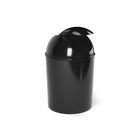 Umbra â€“ Poubelle Mini, noir, lustré, paq./6-Polypropylène recyclé, moulé au fini très brillant