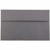 JAM Paper Enveloppes A10 simples, gris foncé, 250/paquet-Enveloppe simple de couleur violet foncé