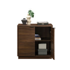 Sauder Englewood Base de bibliothèque - 1 tablette - 29.25" H - Finition Spiced Mahogany (426909)-29.25"H x 30.87"W x 19.29"D
