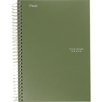 Five Star - Cahier à 5 sujets de qualité supérieure, 9 1/2 po x 6 po - couleurs variés-De qualité exceptionnelle et durable