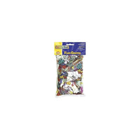 Assortiment de pierres précieuses amusantes Chenille Craft, 1/2 livre-0,5 lb de pierres précieuses de formes et de tailles assorties