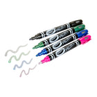 Crayola - Marqueurs de contour métalliques Project - paquet de 4-Ces marqueurs déposent une encre chatoyante aux contours colorés.