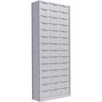 Metalware – Étagère sans boulons RK936, 15 tablettes, 36 x 18 x 88 po, gris pâle-Système de tablettes ajustables offrant un espace de rangement solide, mais économique qui convient à vos besoins