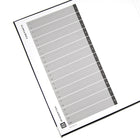 Bindertek - Cartable à 3 anneaux de 3 po de première qualité - noir-11,65 haut. x 11,25 larg. x 3 prof. (po)