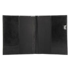 Ashlin® – Journal rechargeable PETERBOROUGH avec poche pour cartes professionnelles et stylo, noir (P9004-00-01)-Comprend une poche pour cartes professionnelles