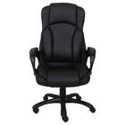Brassex - Chaise de bureau executif Lincoln, noir-Colis standard