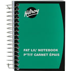Hilroy - P'tit carnet épais, 5-1/2 po x 4 po, variés, 200 pages-Cahier spiralé robuste à un sujet