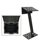 Urbann Lutrin démontable Y7 avec caisse de transport - Aluminium - Anthracite-510 mm x 380 mm x 1118 mm (20" x 15" x 44")