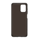 Étui transparent souple Samsung pour Galaxy A12 - Noir-Fait d’un matériau durable et souple appelé TPU