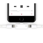 Aluratek - Adaptateur double Lightning de recharge et pour casque d'écoute pour iPhone-Compatible avec plusieurs téléphones dont les iPhone 7/7 Plus/8/8 Plus/X/Xr/Xs/Xs Max/iPad/iPad Pro