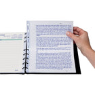 Blueline − Cahier de notes à couverture rigide MiracleBind − 11 po x 91/16 po − noir − 150 pages-150 pages MiracleBind microperforées lignées avec marge
