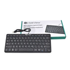 Intekview Mini Clavier Français-Compatible avec Windows 98/Me/XP/Vista/7/8/10, Mac 10.4 et plus