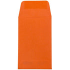 JAM Paper - Enveloppes à monnaie no 1, 2,25 x 3,5 po, papier recyclé Brite Hue orange, 500/paquet-Enveloppes orange