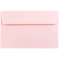 JAM Paper Enveloppes format invitation avec fermeture gommée, 5 3/4 x 8 3/4 po, rose pastel pâle, 1000/paquet-Rose pastel pâle