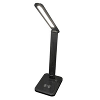 Simply - Lampe de bureau LED avec chargeur sans fil - noir-Lampe de bureau LED avec fonctions tactiles