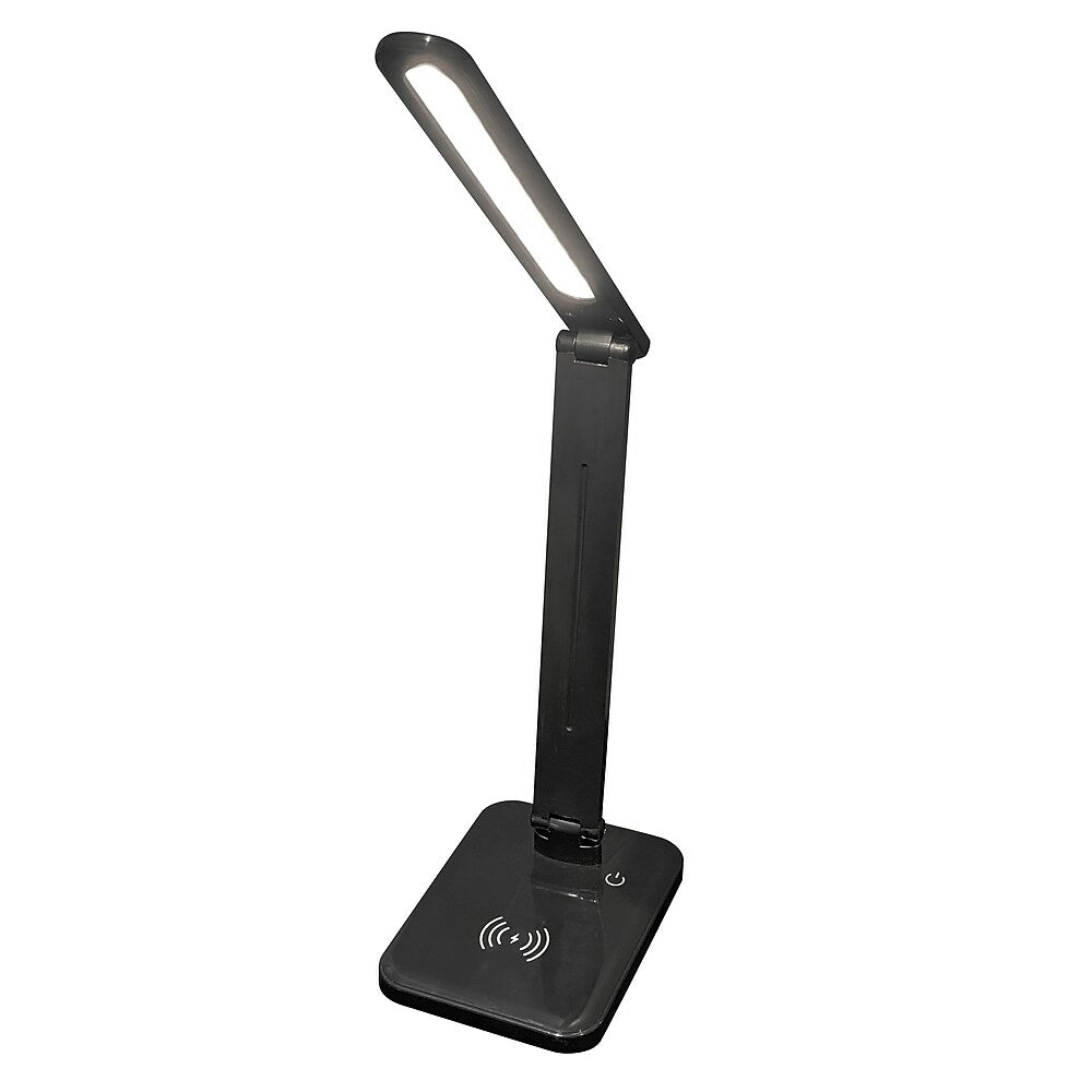 Simply - Lampe de bureau LED avec chargeur sans fil - noir